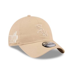 Chicago White Sox MLB Colours Light Beige 9TWENTY Adjustable Cap-kentox
