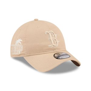 Boston Red Sox MLB Colours Light Beige 9TWENTY Adjustable Cap-kentox