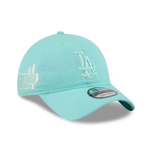 LA Dodgers MLB Colours Turquoise 9TWENTY Adjustable Cap-kentox