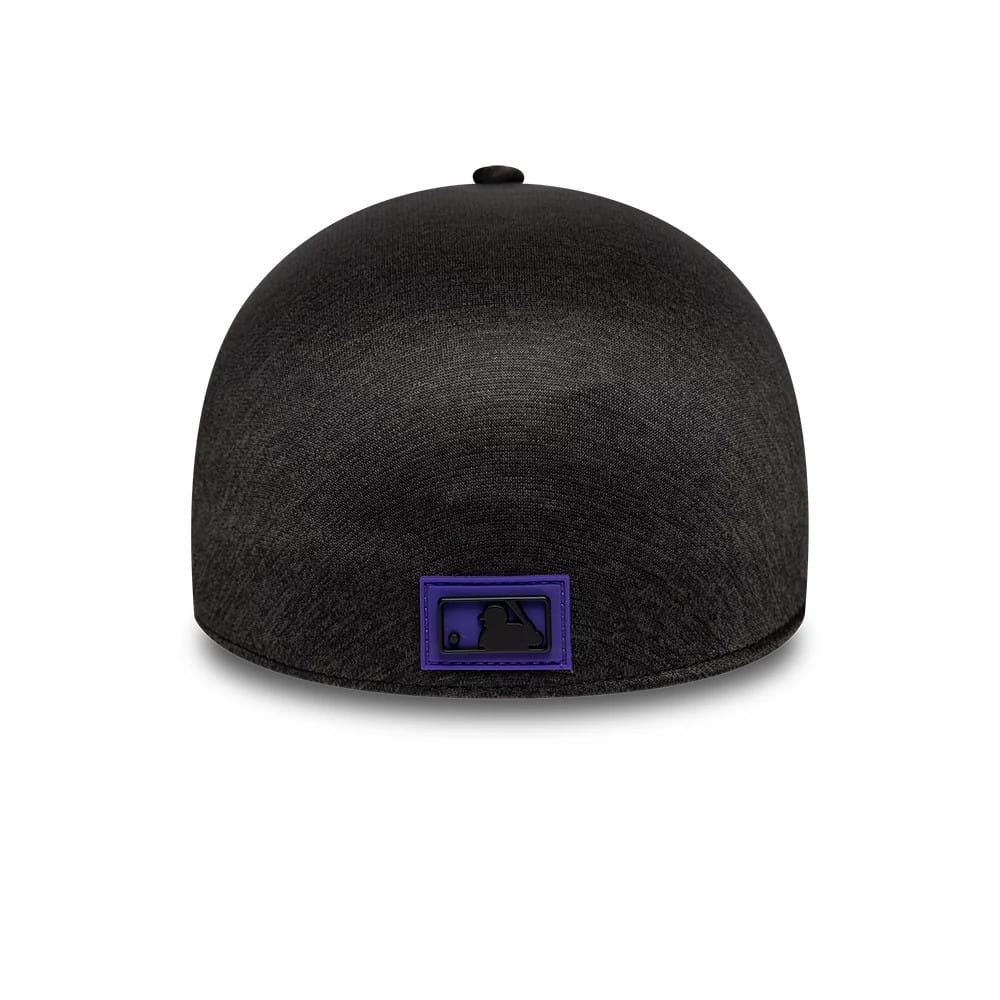 Colorado Rockies MLB Clubhouse Black 39THIRTY Infinity Stretch Fit Cap-kentox - Image 4