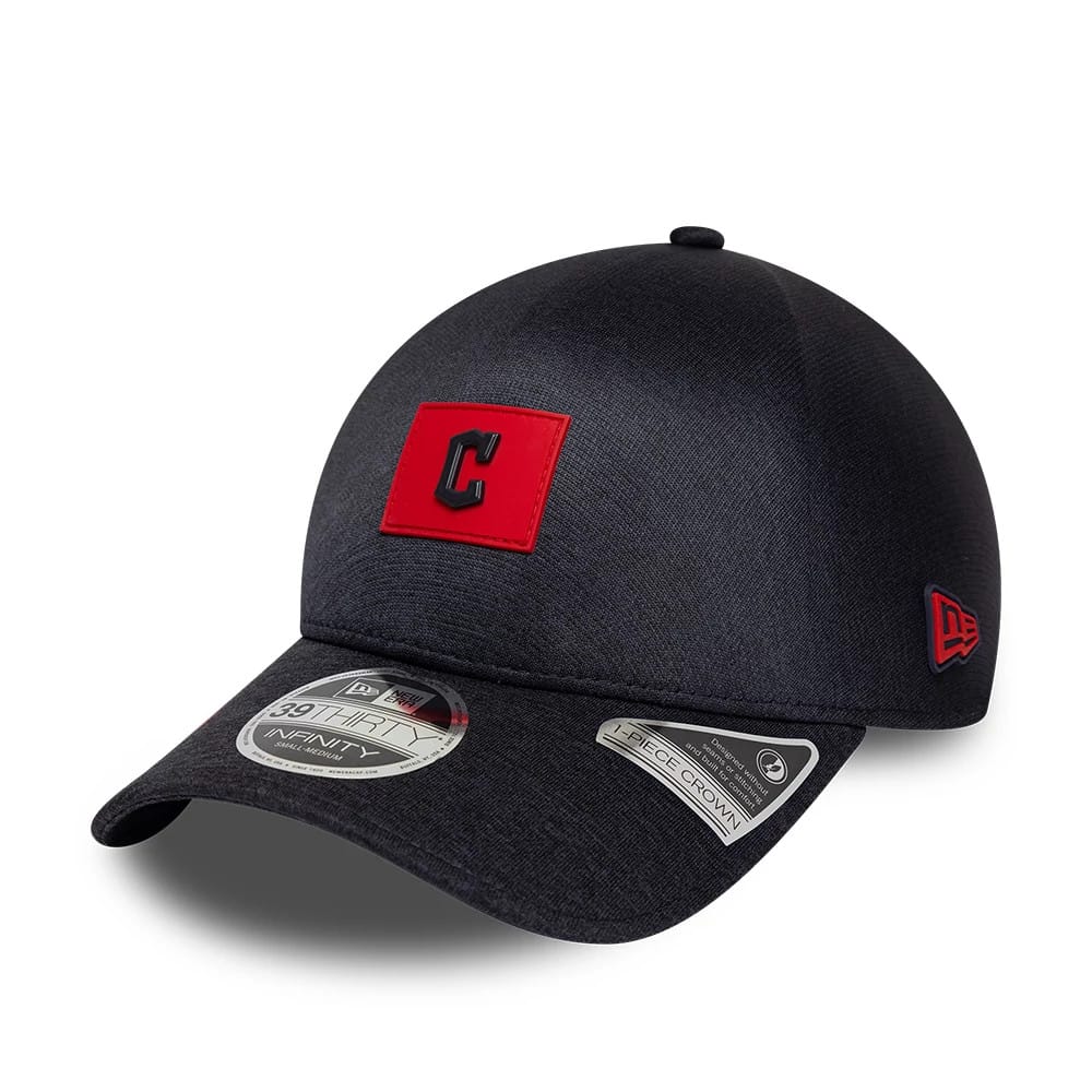 Cleveland Guardians MLB Clubhouse Navy 39THIRTY Infinity Stretch Fit Cap-kentox - Image 3