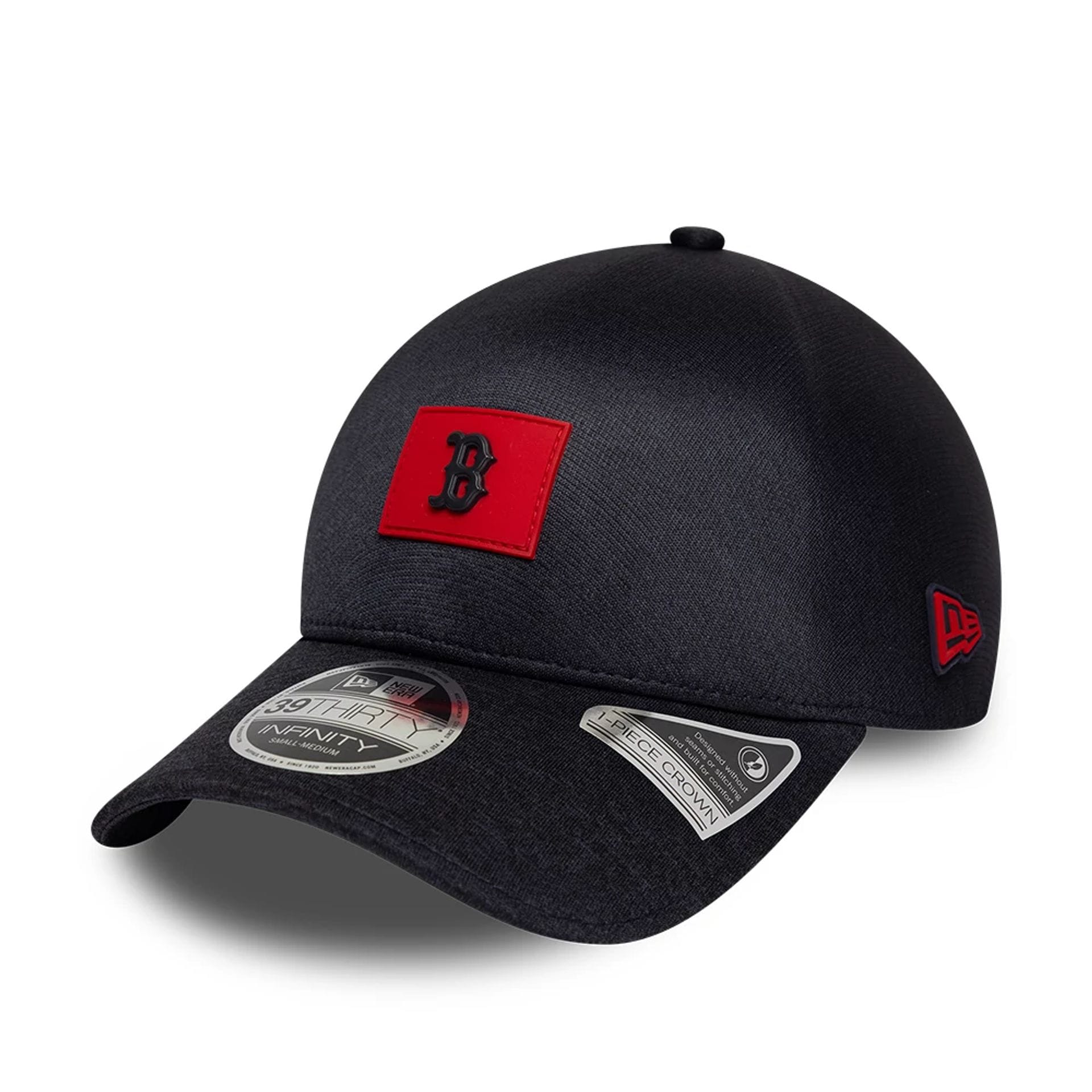 Boston Red Sox MLB Clubhouse Navy 39THIRTY Infinity Stretch Fit Cap-kentox - Image 3