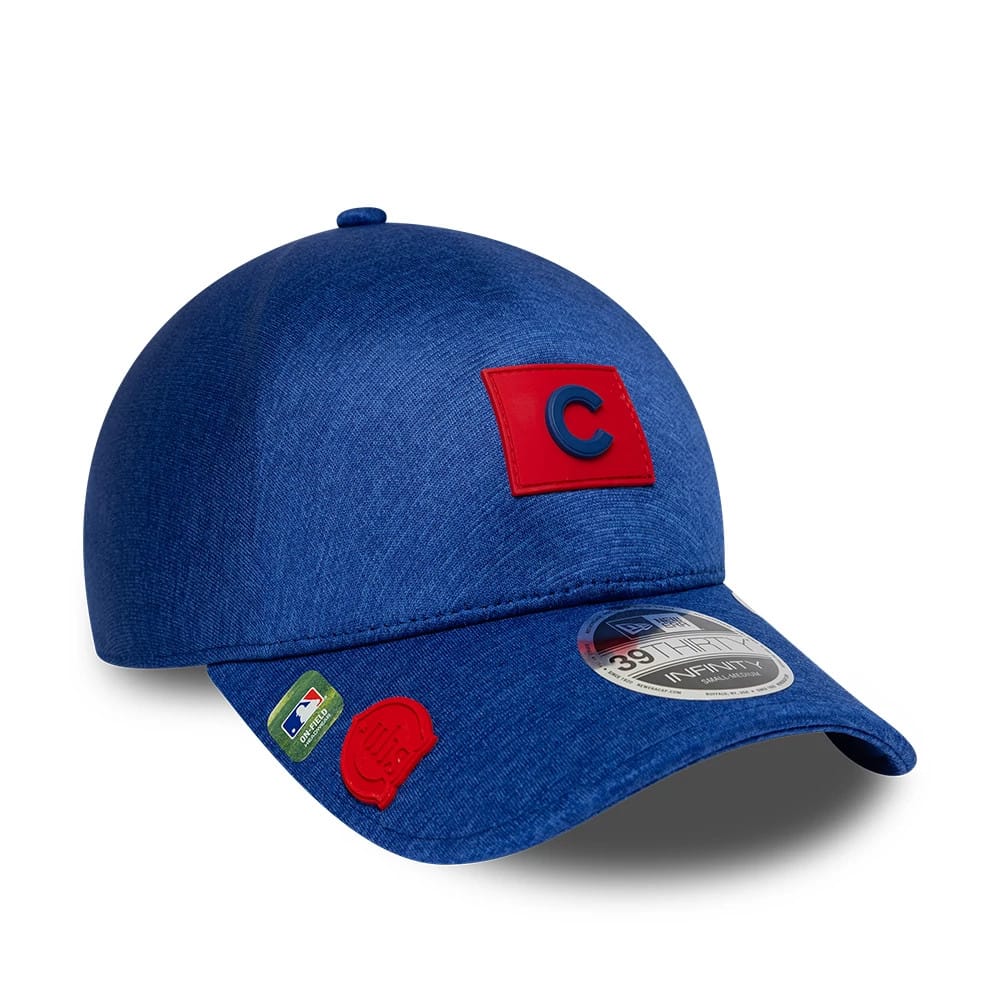 Chicago Cubs MLB Clubhouse Blue 39THIRTY Infinity Stretch Fit Cap-kentox - Image 3