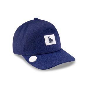LA Dodgers MLB Clubhouse Dark Blue 39THIRTY Infinity Stretch Fit Cap-kentox