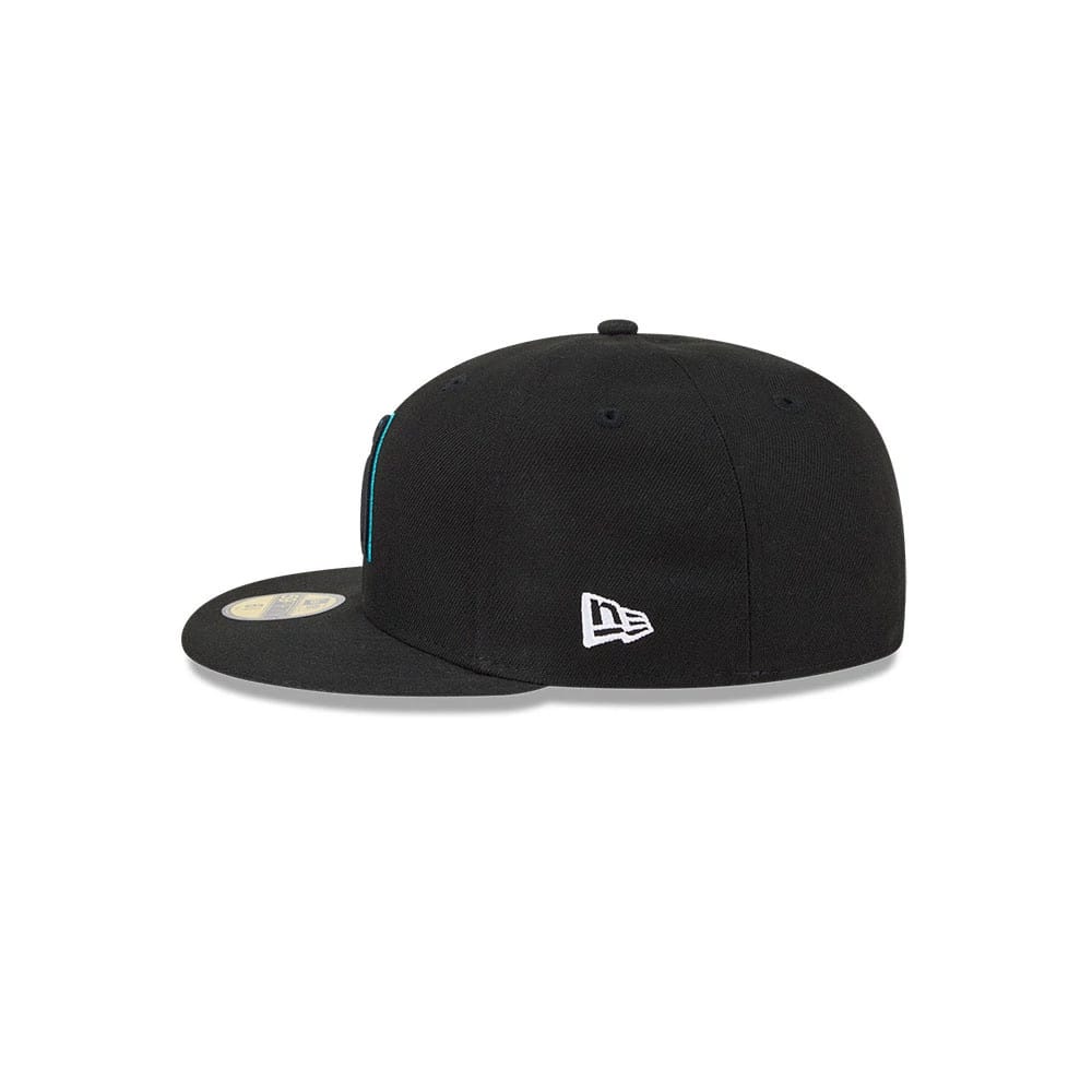 Arizona Diamondbacks MLB Hidden Hit Black 59FIFTY Fitted Cap-kentox - Image 6