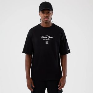 Berlin NFL International Series Games Black Oversized T-Shirt-kentox