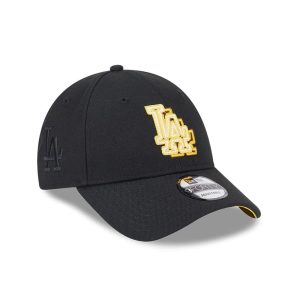 LA Dodgers MLB Neon Black 9FORTY Adjustable Cap-kentox