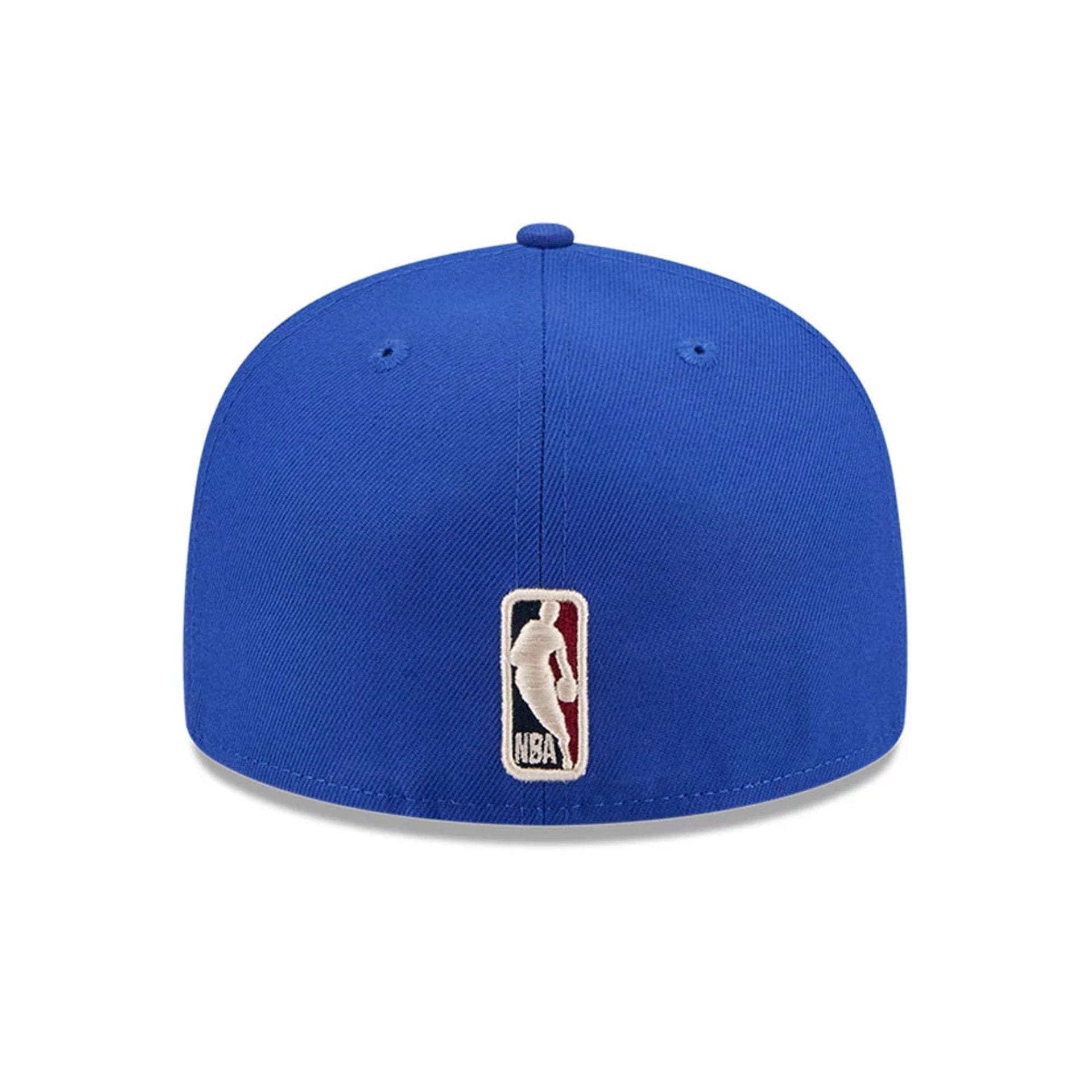 Detroit Pistons NBA Hardwood Classic Blue 59FIFTY Fitted Cap-kentox - Image 7