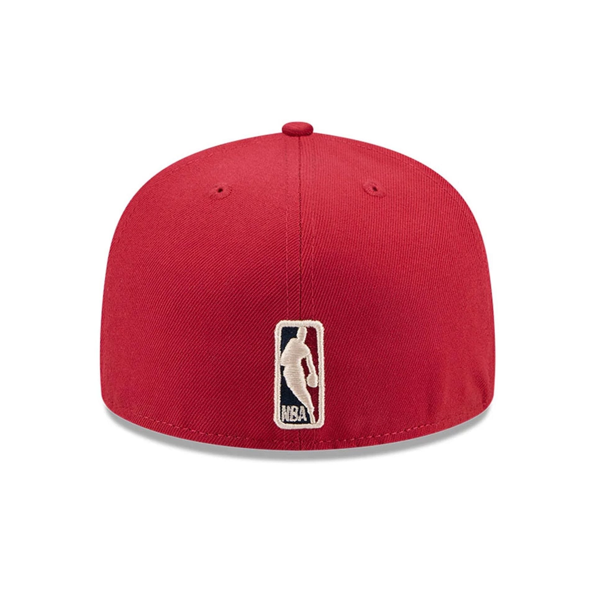 Denver Nuggets NBA Hardwood Classic Dark Red 59FIFTY Fitted Cap-kentox - Image 6