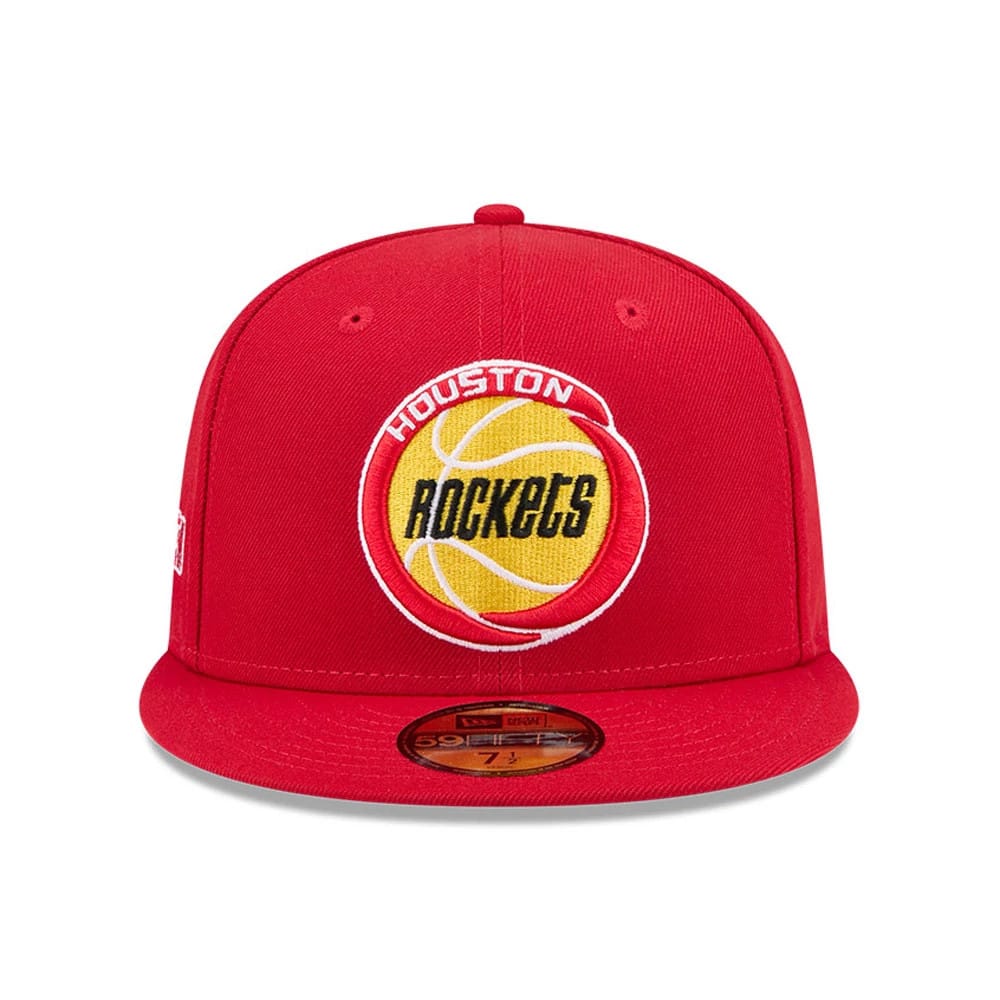 Houston Rockets NBA Hardwood Classic Red 59FIFTY Fitted Cap-kentox - Image 2
