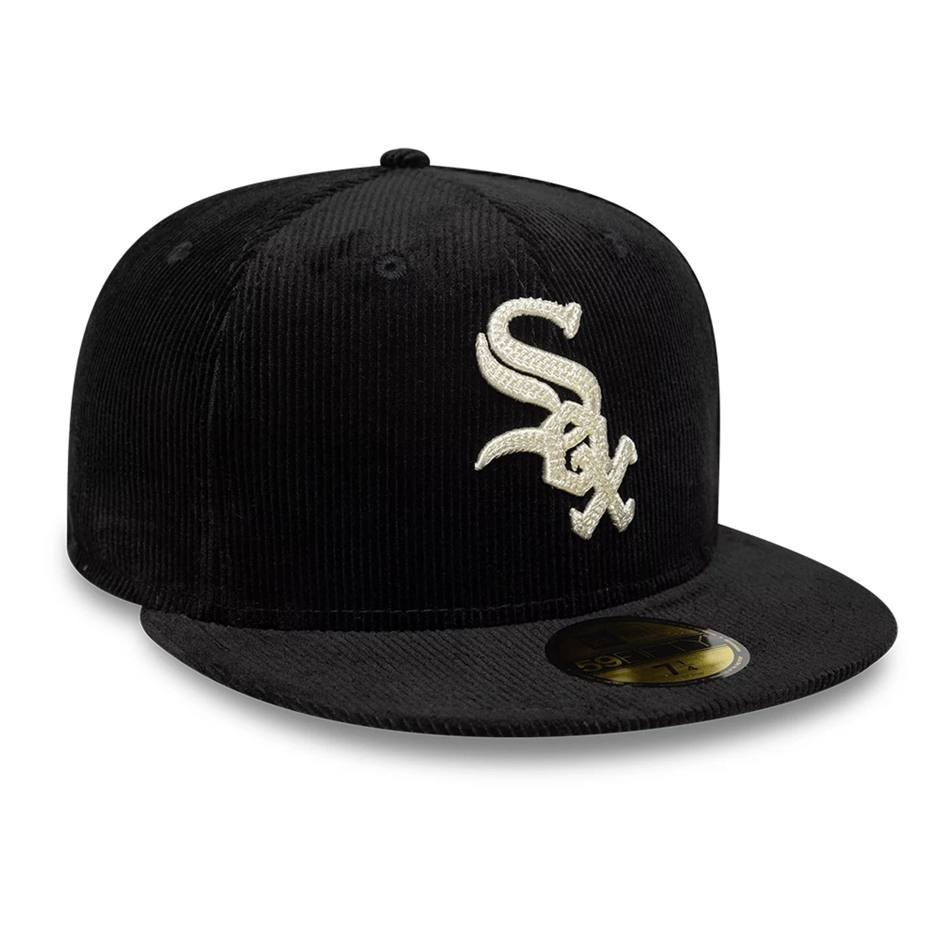 Chicago White Sox MLB Cord Black 59FIFTY Fitted Cap-kentox - Image 3