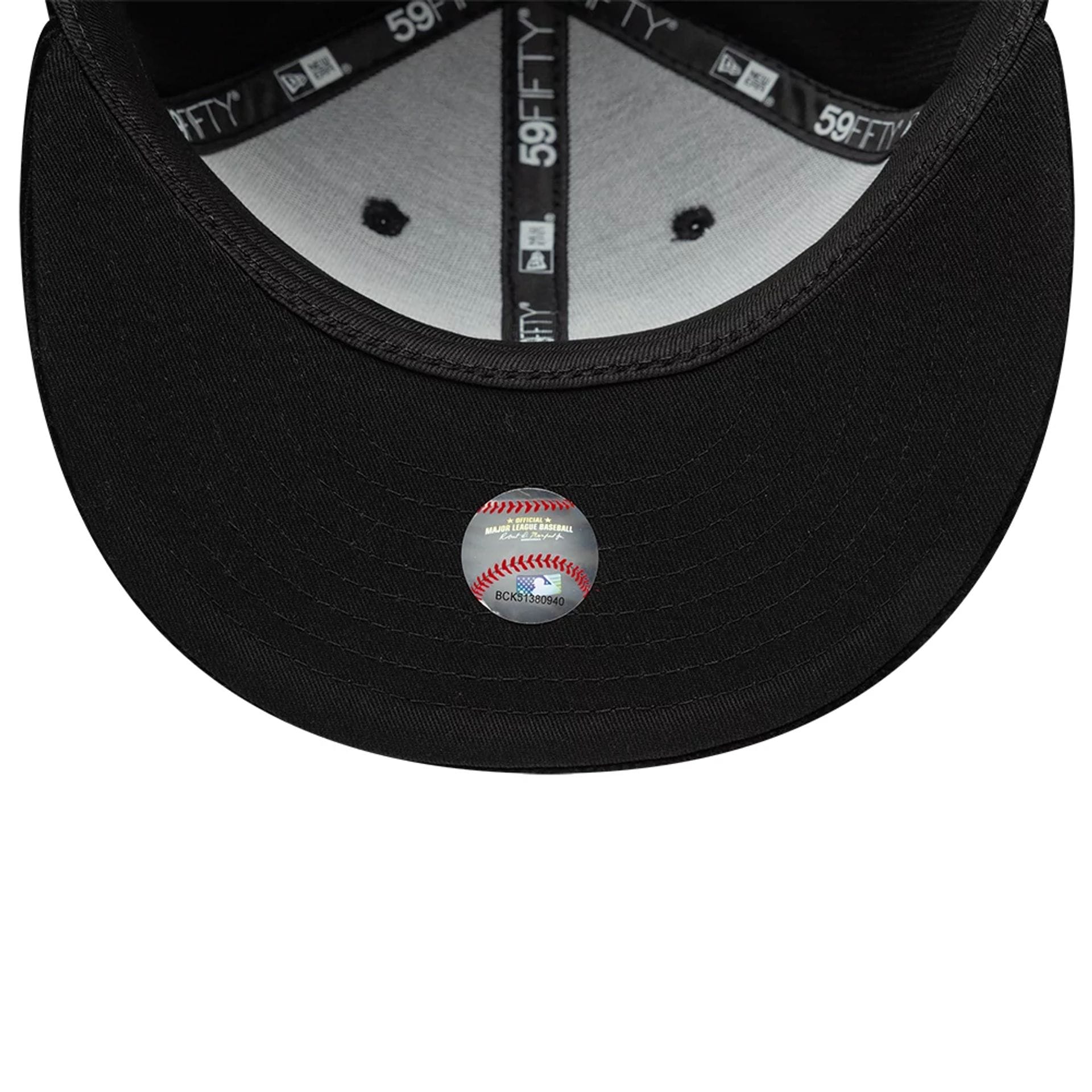Chicago White Sox MLB Cord Black 59FIFTY Fitted Cap-kentox - Image 7