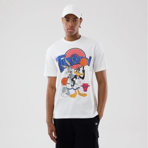 Chicago Bulls Space Jam 2 X NBA White T-Shirt-kentox
