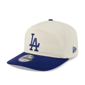 LA Dodgers MLB 2 Tone Washed Cream  19TWENTY Adjustable Cap-kentox