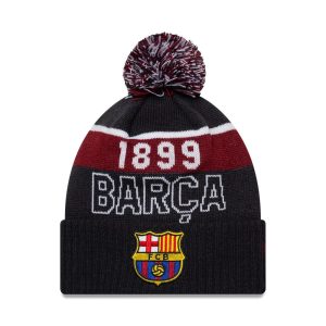 FC Barcelona Core Navy Sport knit Beanie Hat-kentox