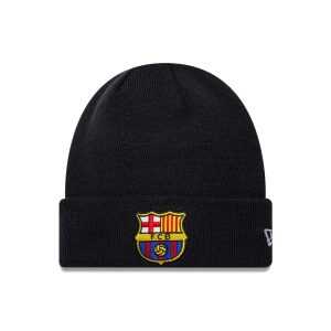 FC Barcelona Core Navy Cuff knit Beanie Hat-kentox