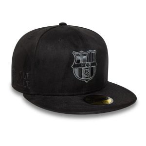 FC Barcelona Mes Que Un Black 59FIFTY Fitted Cap-kentox