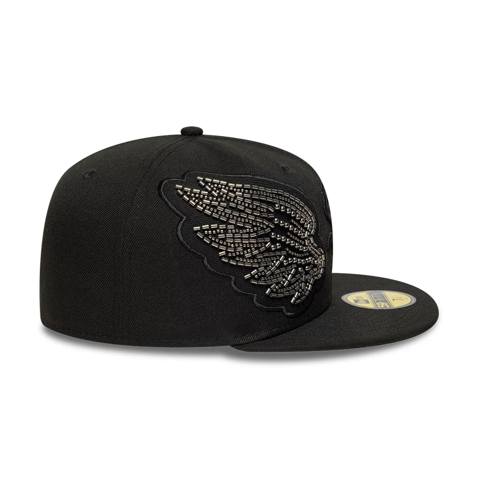 Chicago White Sox MLB Beaded Wings Black 59FIFTY Fitted Cap-kentox - Image 5