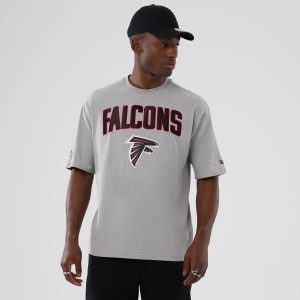 Atlanta Falcons NFL International Series Games 2025 Grey Premium T-Shirt-kentox
