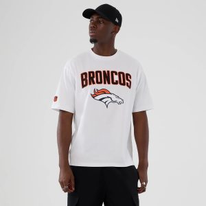 Denver Broncos NFL International Series Games 2025 White Premium T-Shirt-kentox