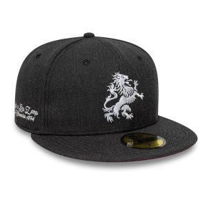 Aston Villa FC Gas Lamp Black 59FIFTY Fitted Cap-kentox