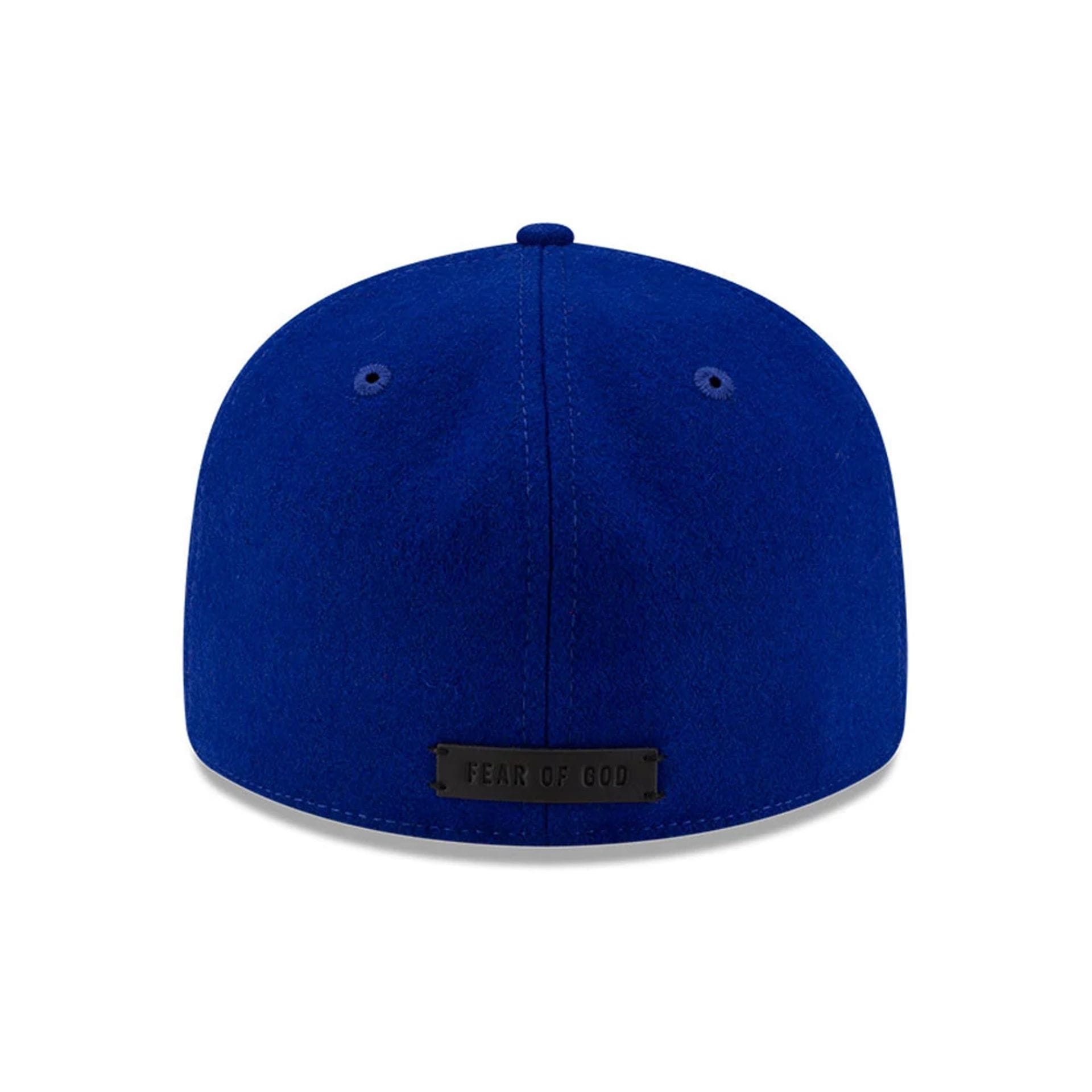 LA Dodgers FOG X MLB Dark Blue Retro Crown 59FIFTY Fitted Cap-kentox - Image 5