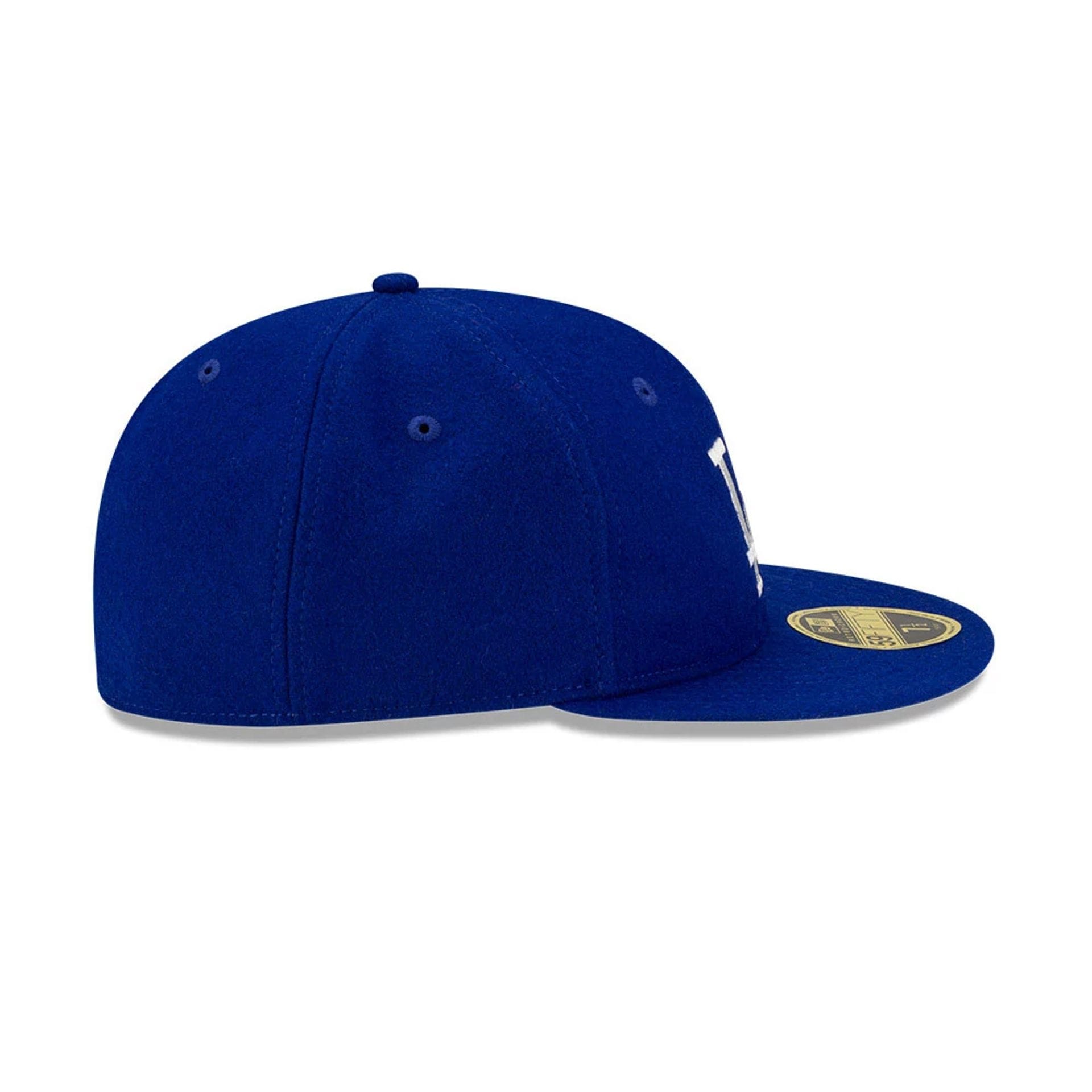 LA Dodgers FOG X MLB Dark Blue Retro Crown 59FIFTY Fitted Cap-kentox - Image 7