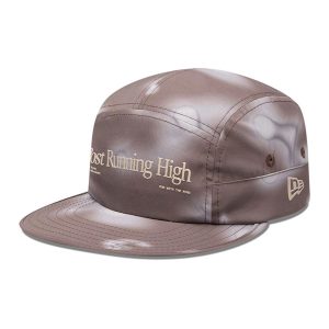 Hermanos Koumori x New Era Dark Brown Camper Cap-kentox