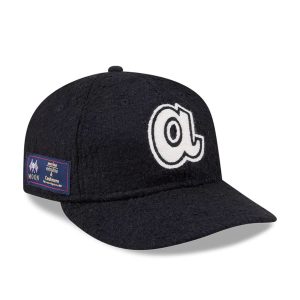 Atlanta Braves MLB X Moon Navy Retro Crown 9FIFTY Adjustable Cap-kentox