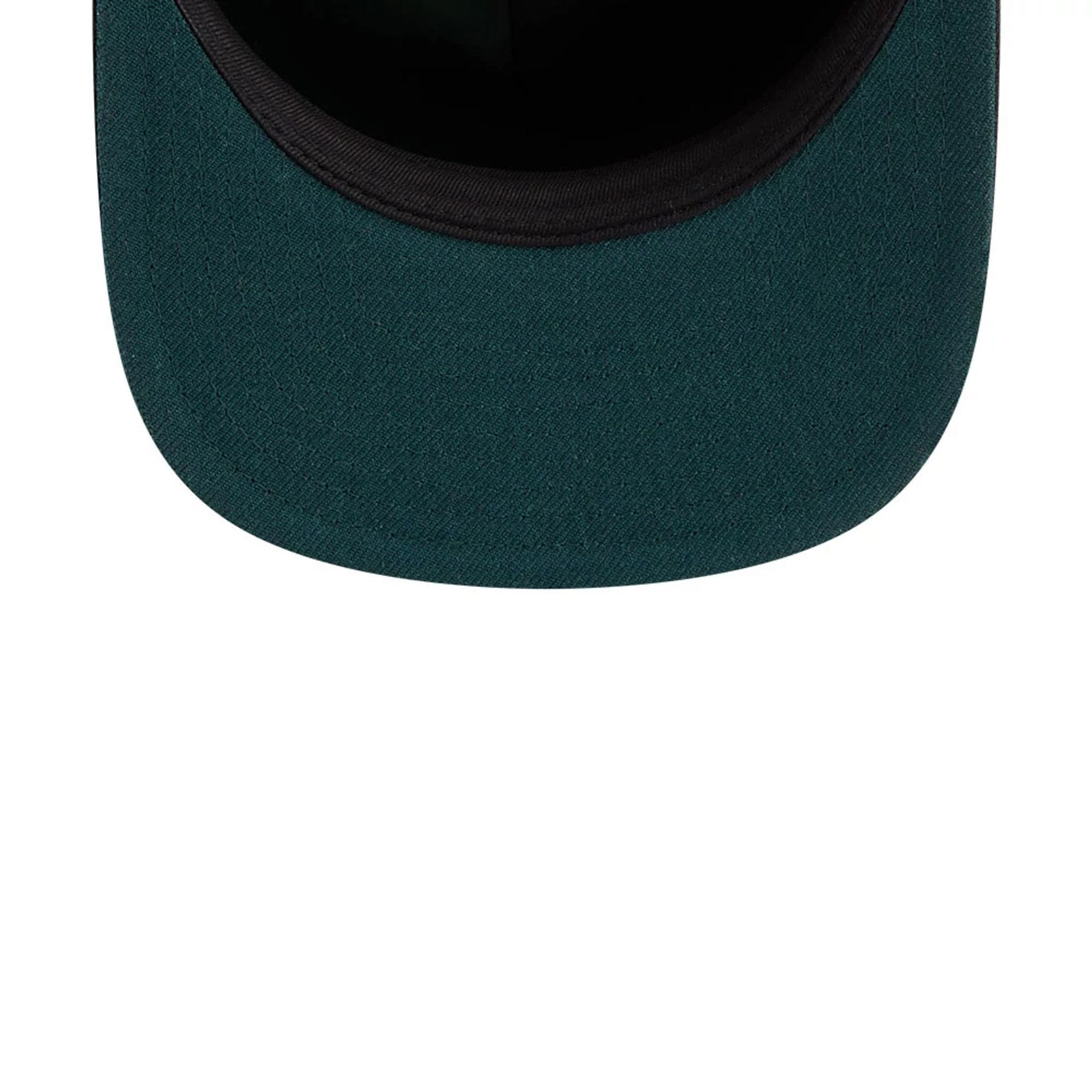 Green Bay Packers NFL Chiseled Embroidery Black 59FIFTY A-Frame Fitted Cap-kentox - Image 2
