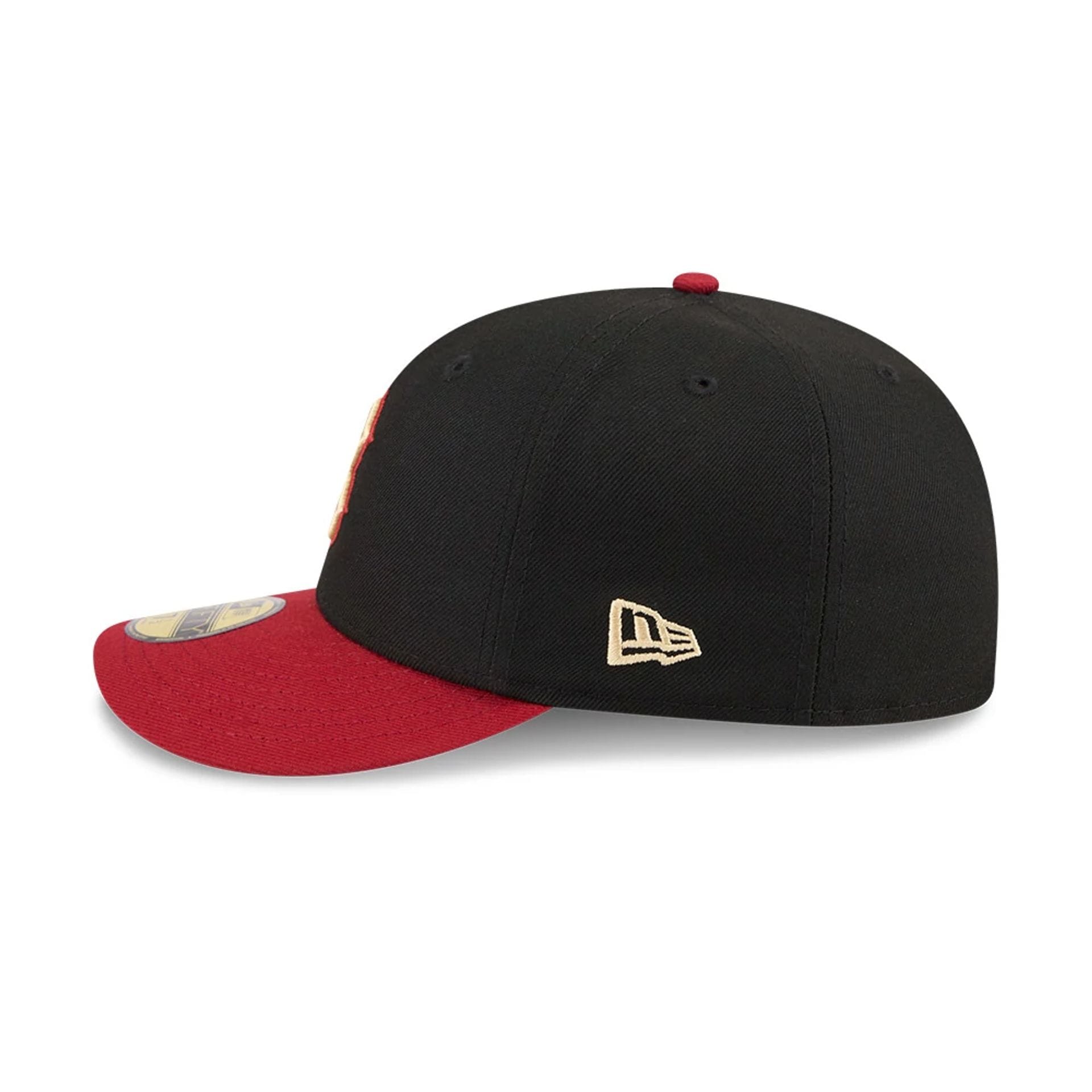 Boston Red Sox MLB Team Cards Black 59FIFTY Fitted Cap-kentox - Image 6