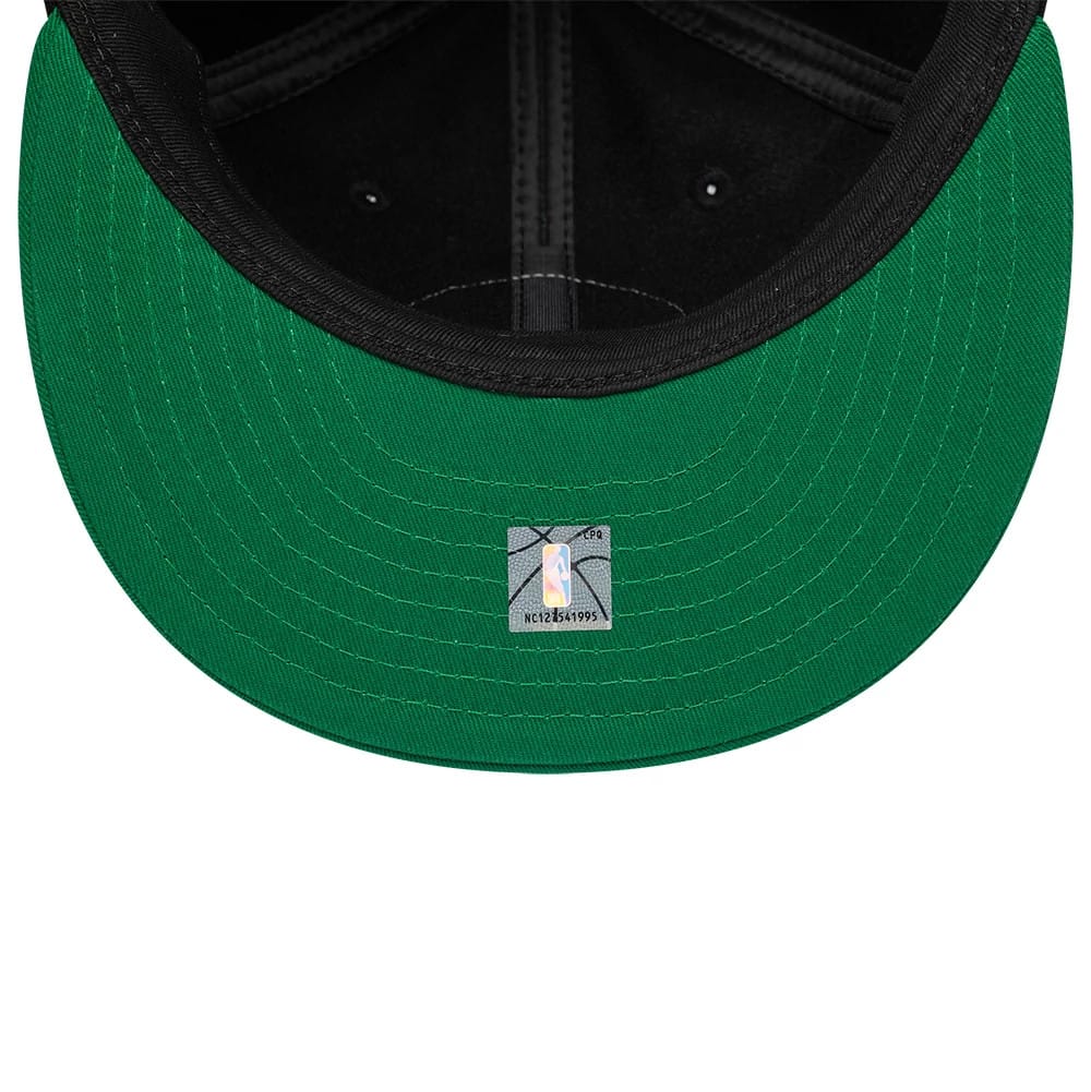 Boston Celtics NBA Felt Logo Green Retro Crown 59FIFTY Fitted Cap-kentox - Image 7