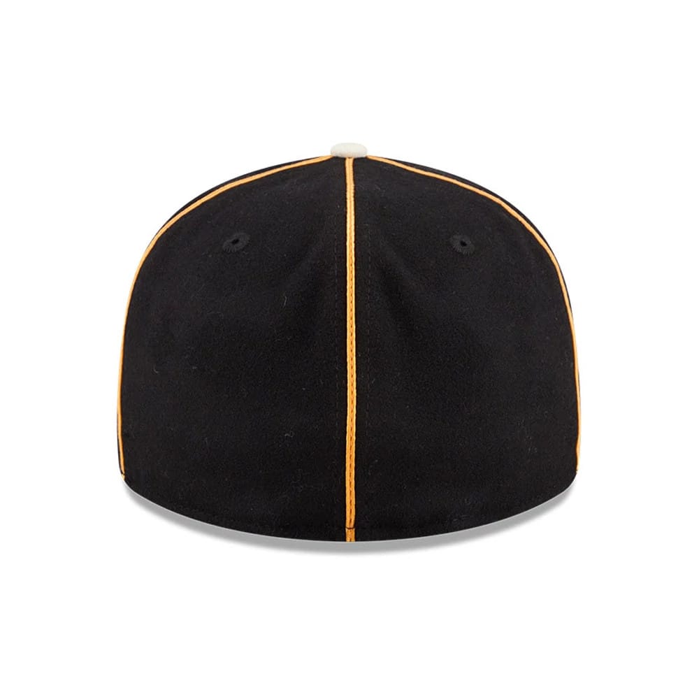 Boston Bruins NHL Felt Logo Black Retro Crown 59FIFTY Fitted Cap-kentox - Image 7
