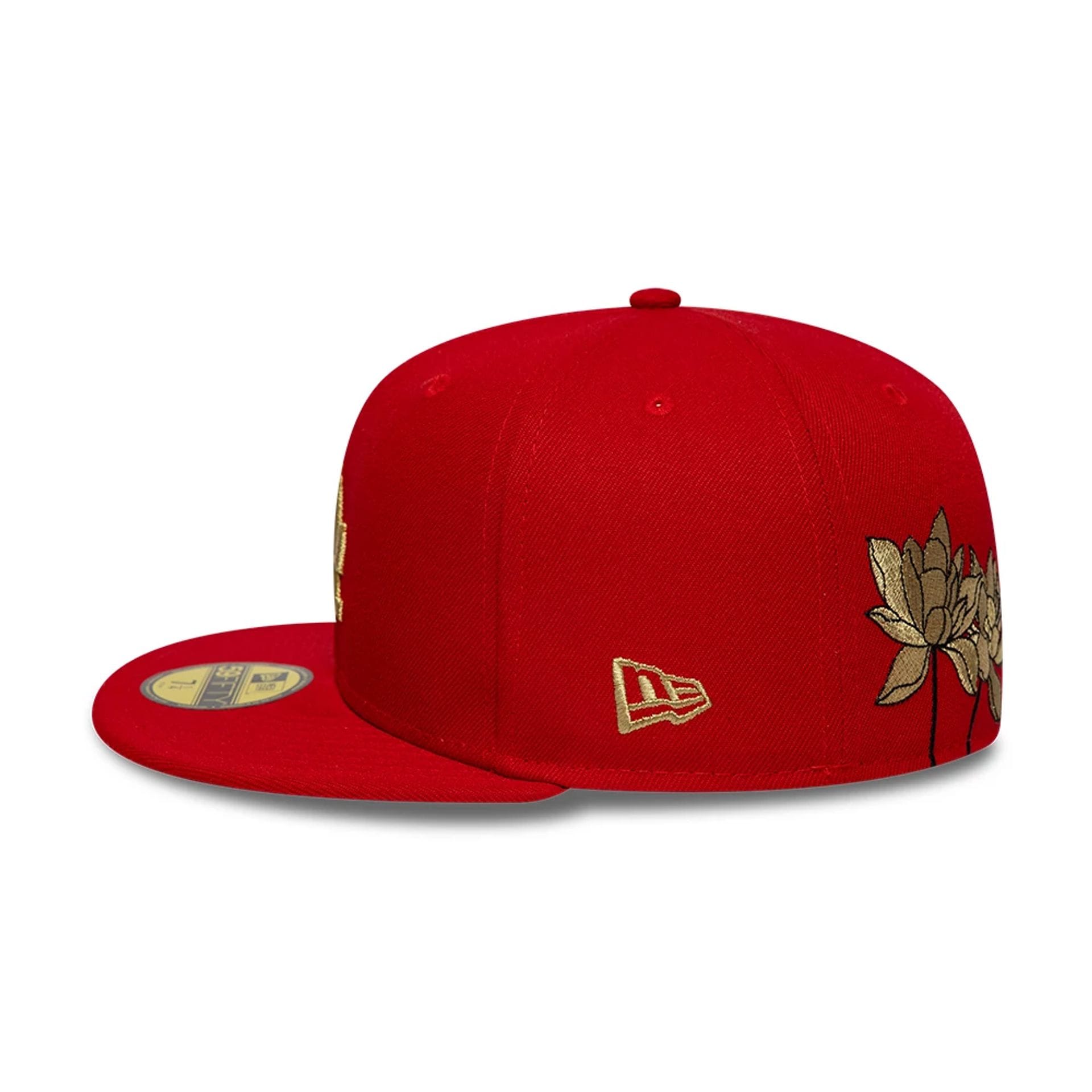 LA Dodgers MLB Horseshoe Red 59FIFTY Fitted Cap-kentox - Image 6