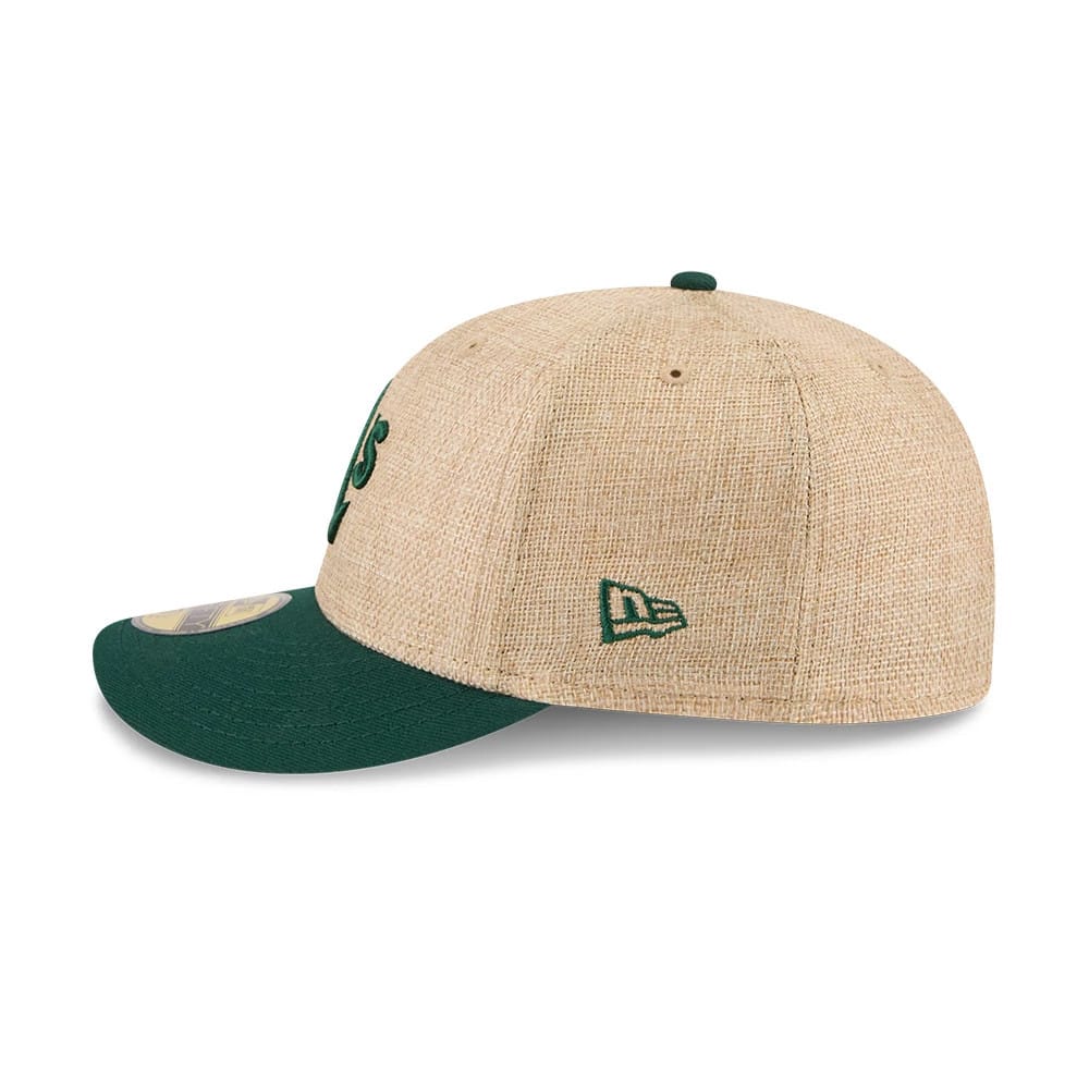 Athletics MLB Twine Beige 59FIFTY Fitted Cap-kentox - Image 5