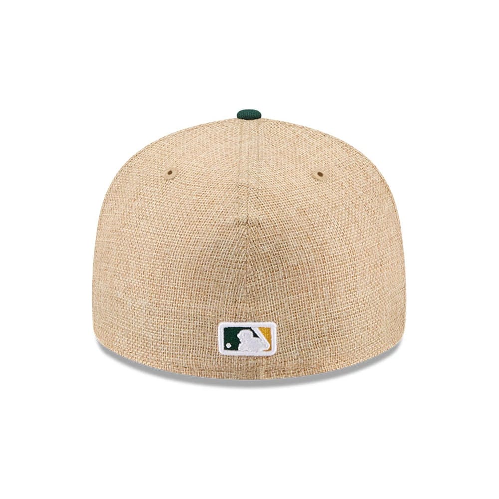 Athletics MLB Twine Beige 59FIFTY Fitted Cap-kentox - Image 7