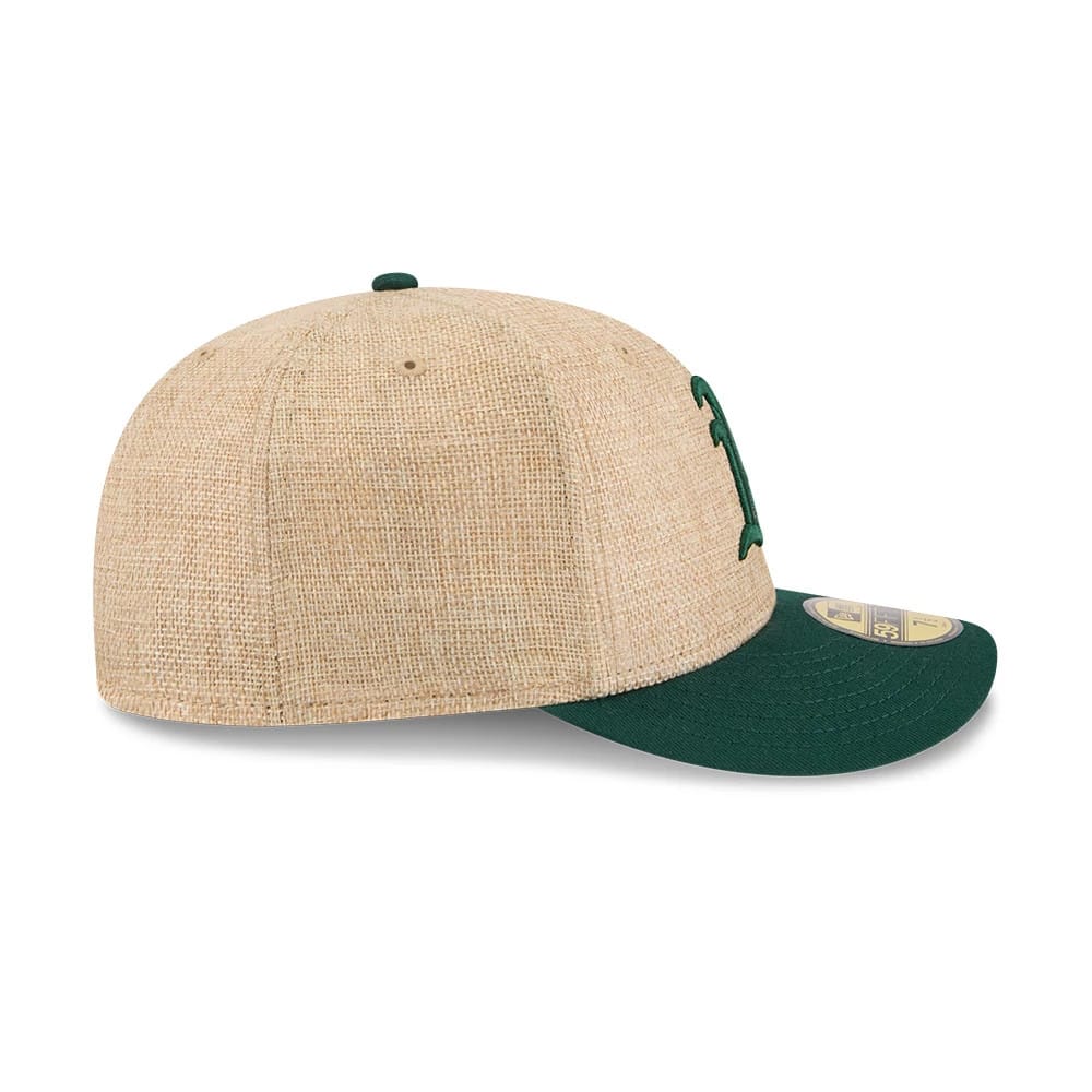 Athletics MLB Twine Beige 59FIFTY Fitted Cap-kentox - Image 6