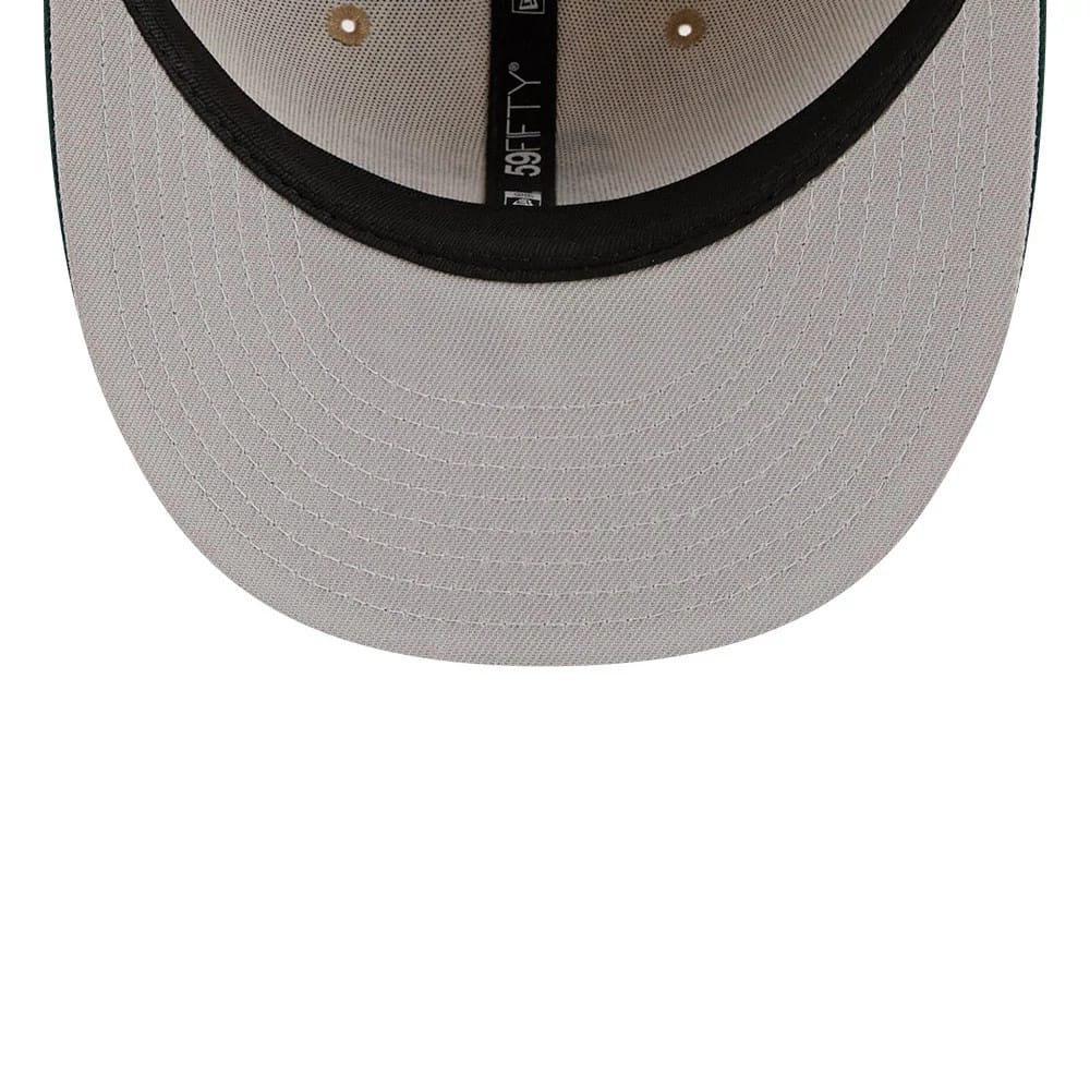 Athletics MLB Twine Beige 59FIFTY Fitted Cap-kentox - Image 2