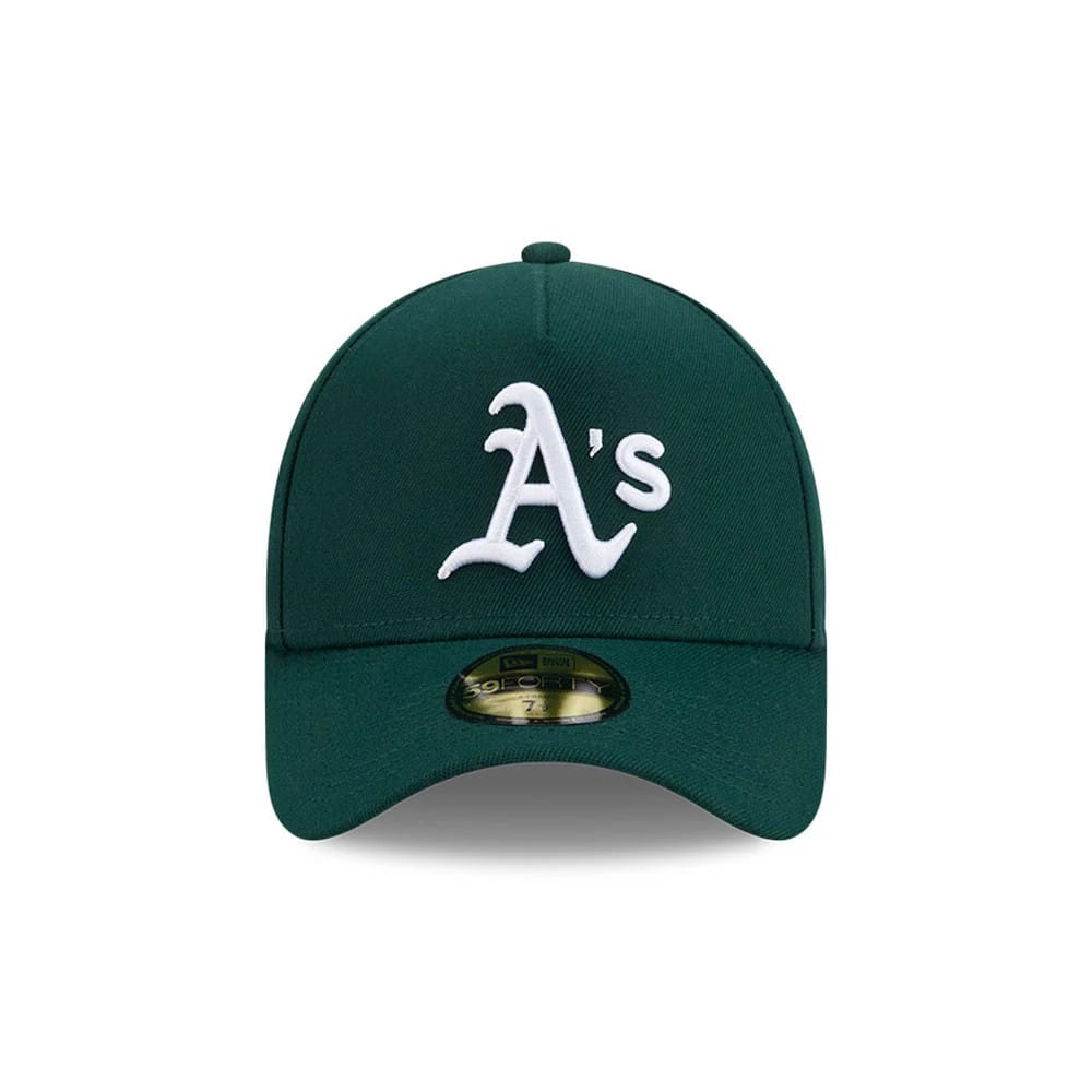 Athletics MLB Team Side Green 59FORTY A-Frame Fitted Cap-kentox - Image 3