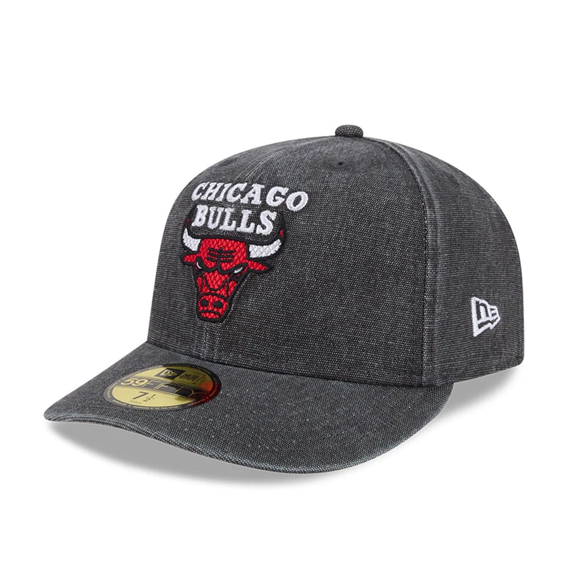 Bulls NBA Hardwood Classic Black 59FIFTY Fitted Cap-kentox - Image 4