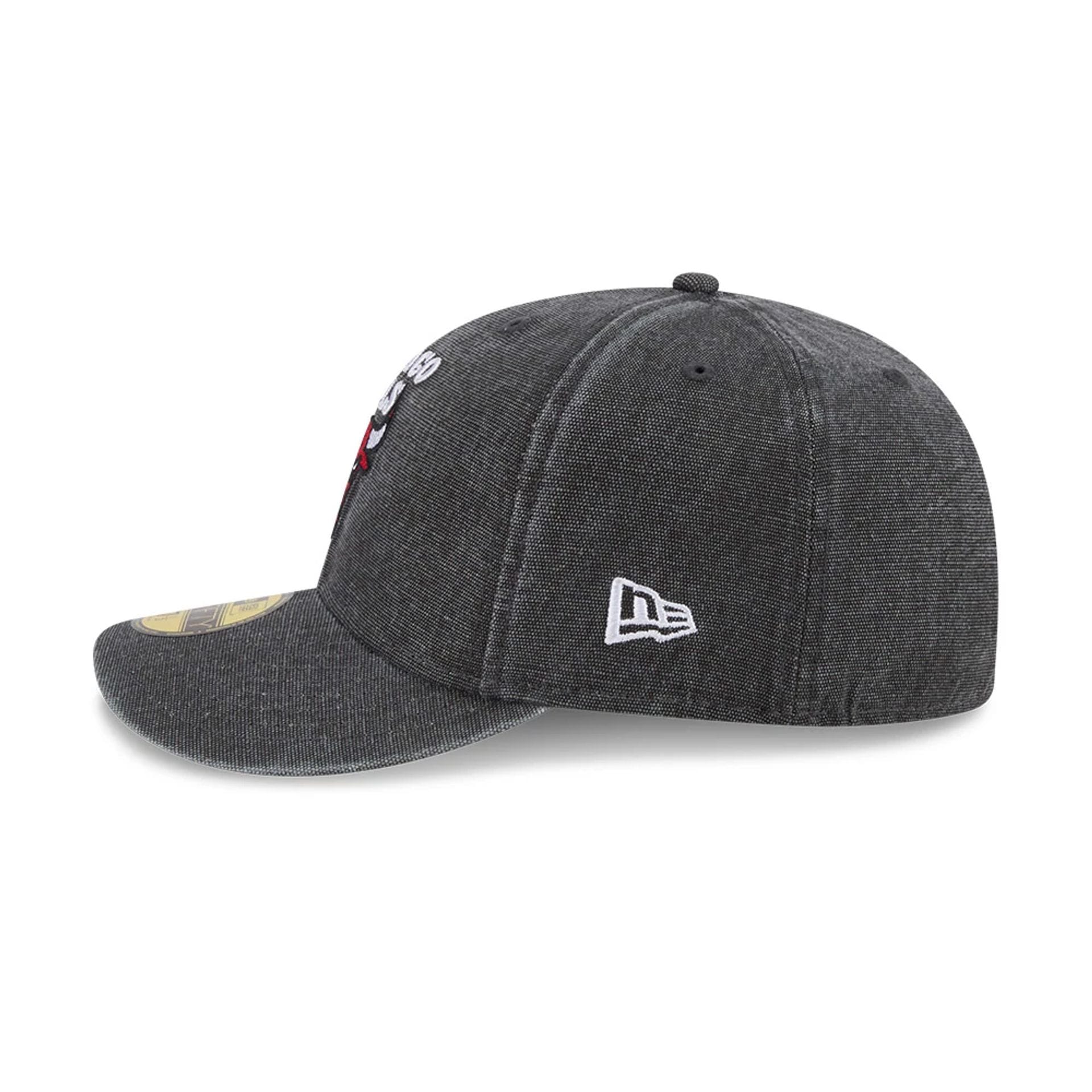 Bulls NBA Hardwood Classic Black 59FIFTY Fitted Cap-kentox - Image 6