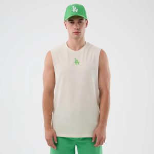 LA Dodgers MLB League Essential Open White Vest-kentox
