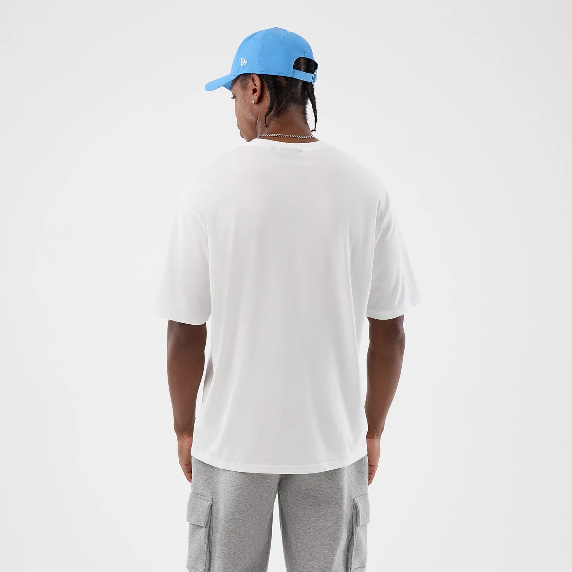 Athletics MLB League Essential White Oversized T-Shirt-kentox - Image 2