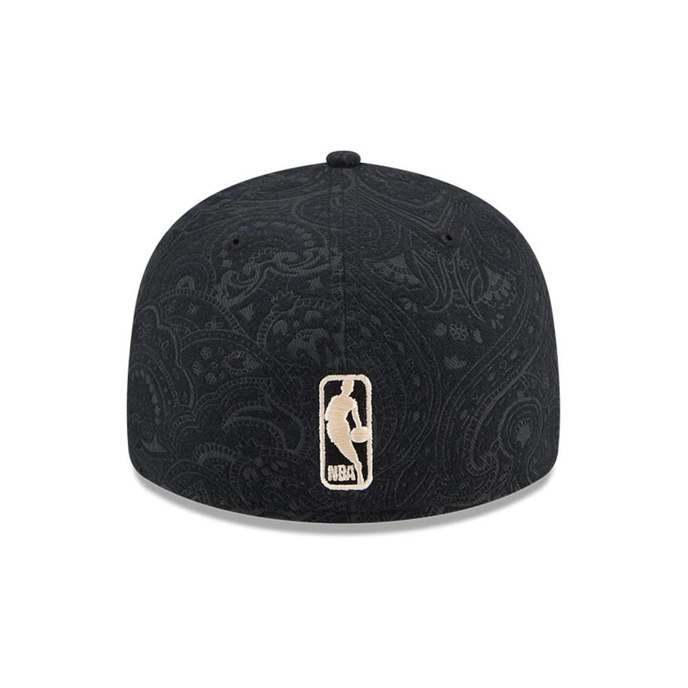 Golden State Warriors NBA Brushed Cotton Black 59FIFTY Fitted Cap-kentox - Image 2