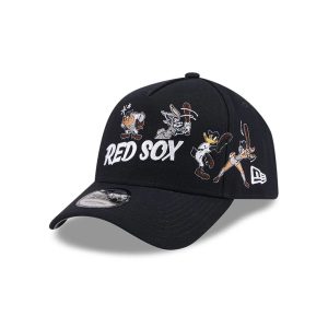 Boston Red Sox MLB X Looney Tunes Navy 9FORTY A-Frame Adjustable Cap-kentox