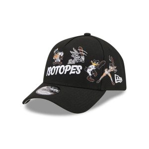 Albuquerque Isotopes MiLB X Looney Tunes Black 9FORTY A-Frame Adjustable Cap-kentox