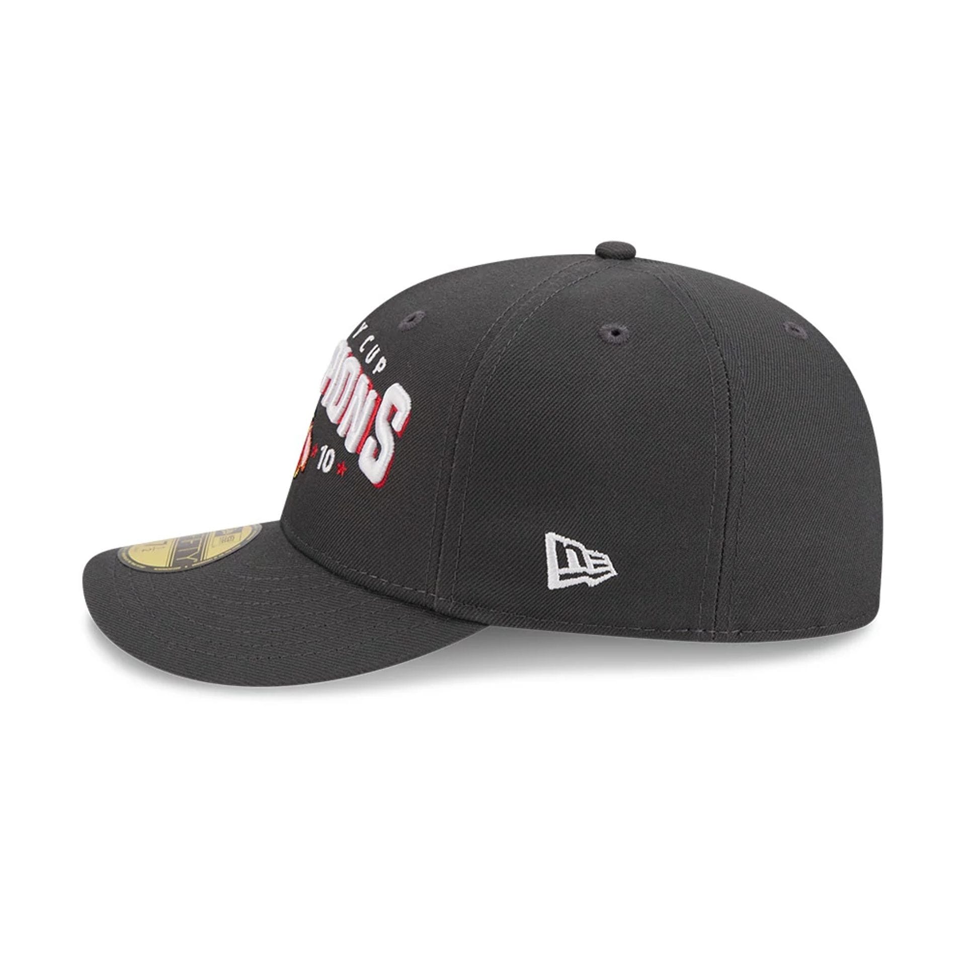 Chicago Blackhawks NHL Stanley Cup Champions Dark Grey 59FIFTY Fitted Cap-kentox - Image 6
