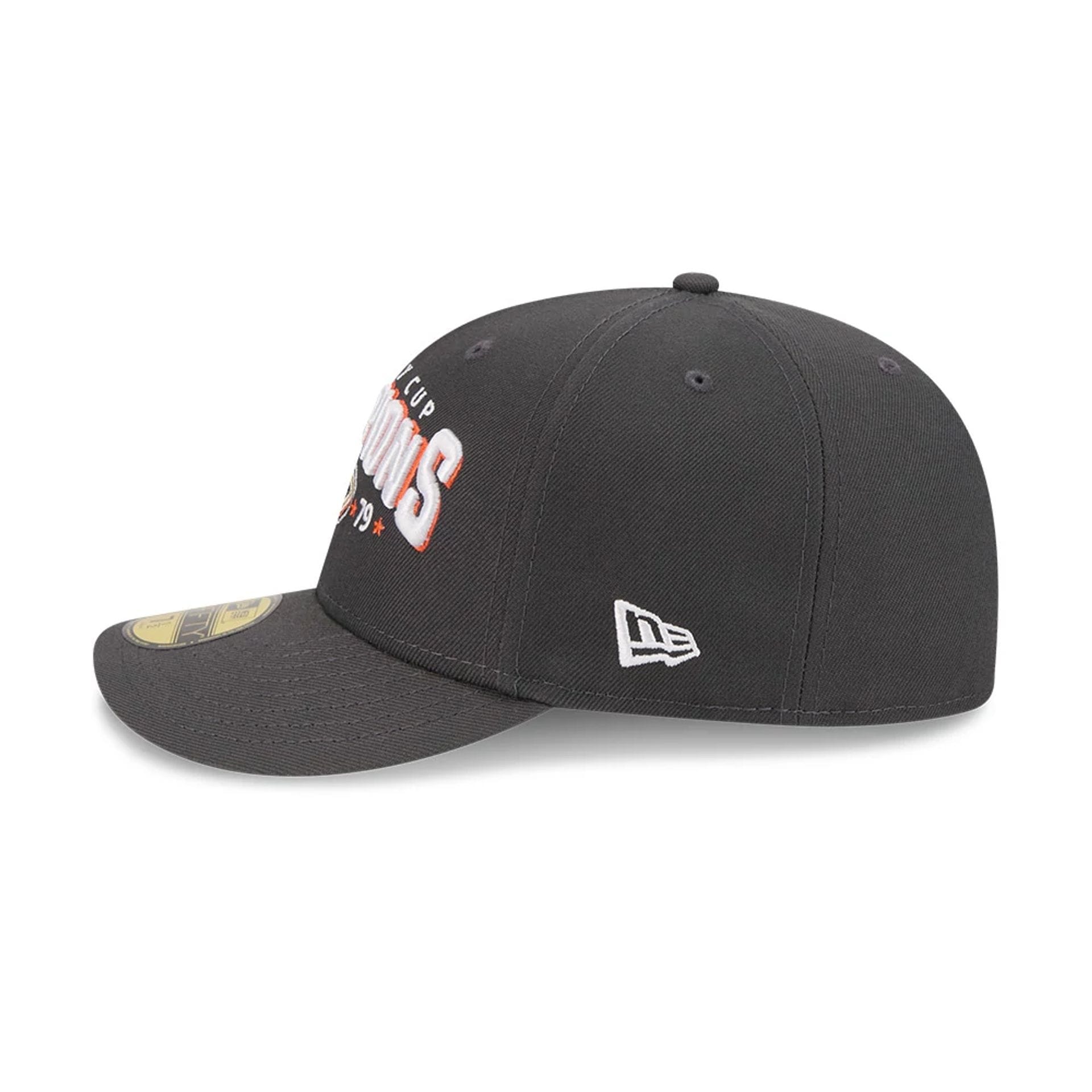 Anaheim Ducks NHL Stanley Cup Champions Dark Grey 59FIFTY Fitted Cap-kentox - Image 6