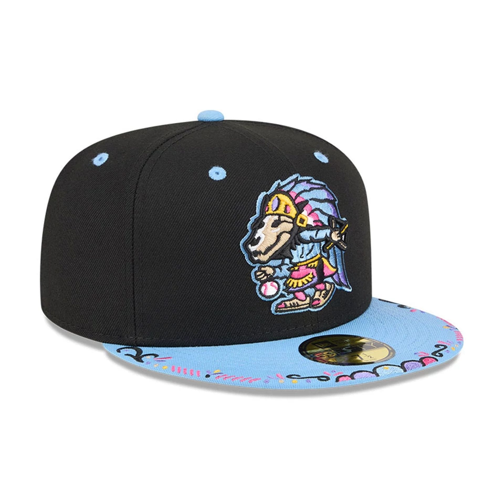 El Paso Chihuahuas MiLB La Copa 2026 Black 59FIFTY Fitted Cap-kentox - Image 4