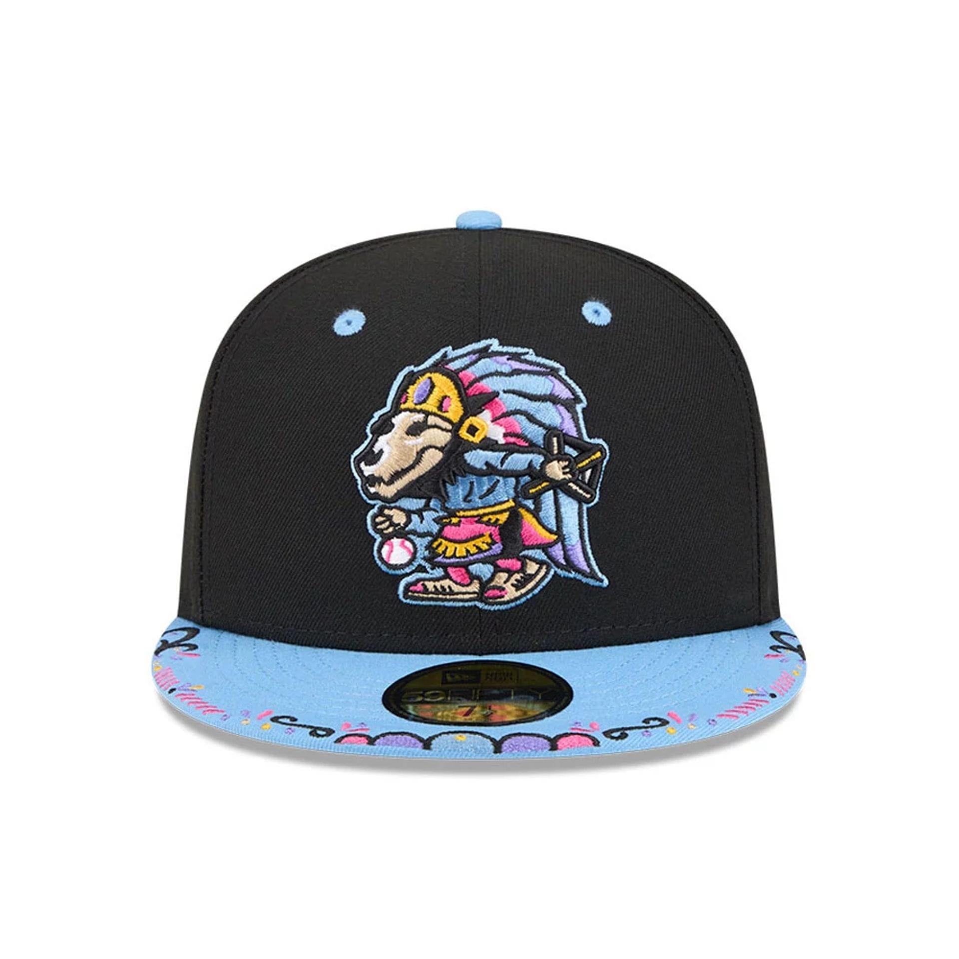 El Paso Chihuahuas MiLB La Copa 2026 Black 59FIFTY Fitted Cap-kentox - Image 3